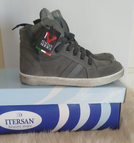 Scarpe bimbo alte stringate - scarpe,